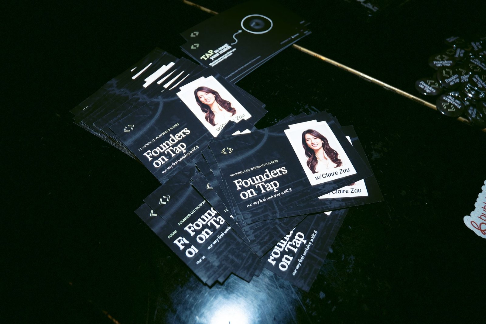 the cards for claire zaus night